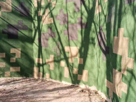 淮安外墙围迷彩喷涂 聚焦工业园区围墙